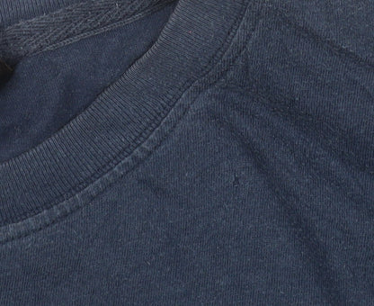 Esprit Sport Men’s Blue XL Crew Neck Short Sleeve Cotton T-Shirt
