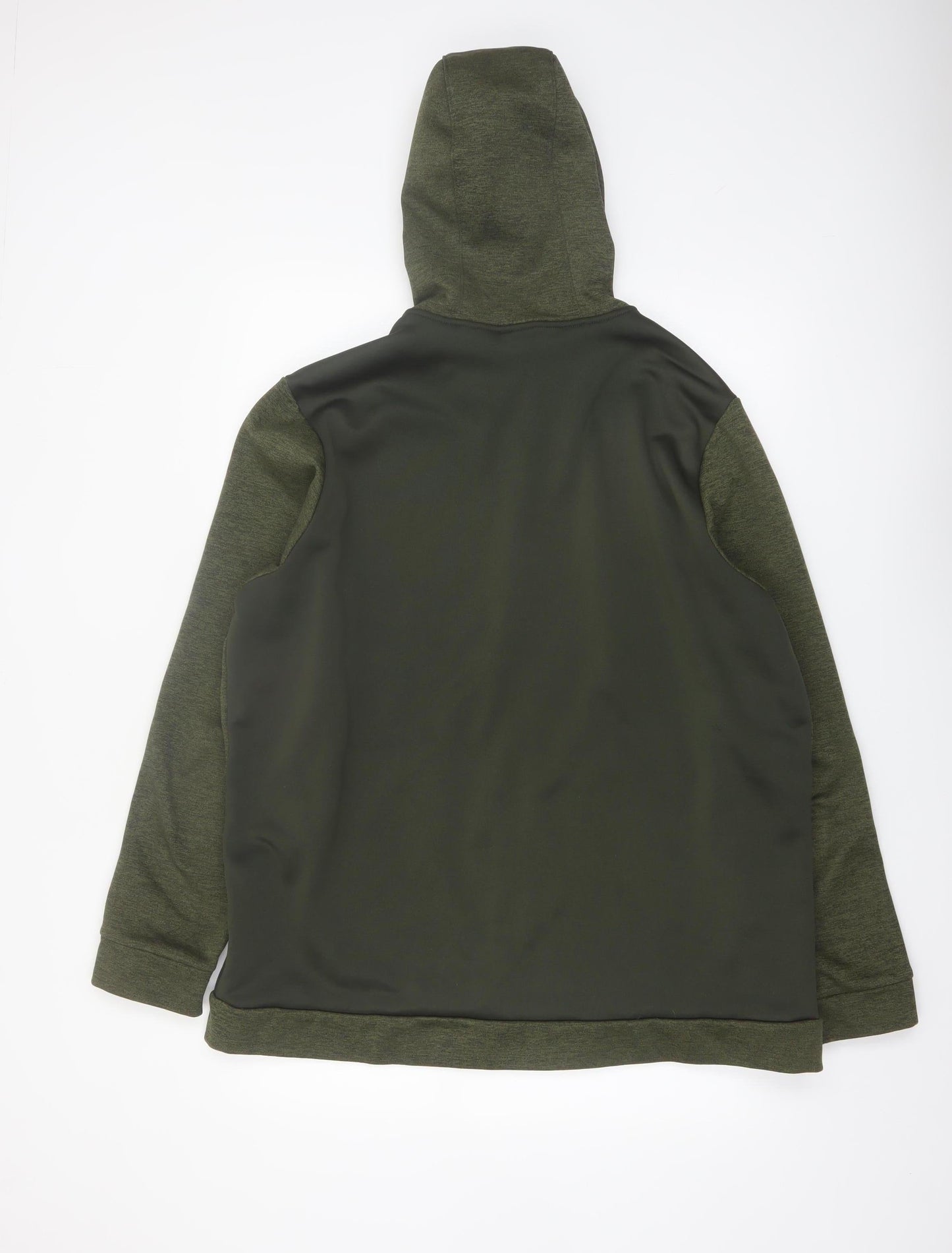 Nike Men's Green XL Therma-Fit Full Zip Sports Hoodie