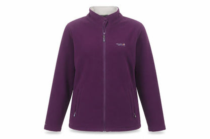 Regatta Women’s Purple Softshell Zip Jacket Size 12 Windproof Outdoor