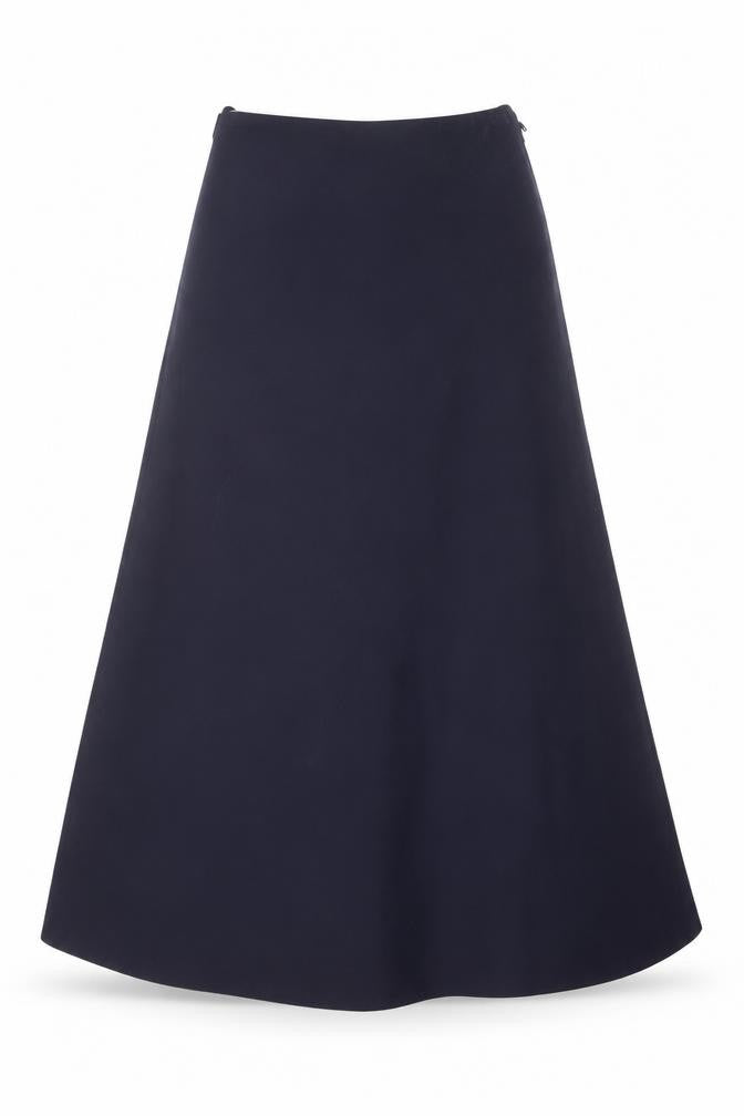 Stevensons Women's Blue Long A-Line Work Skirt Size 8