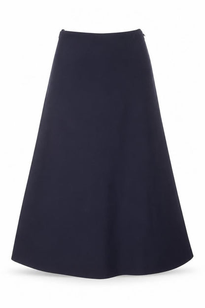 Stevensons Women's Blue Long A-Line Work Skirt Size 8