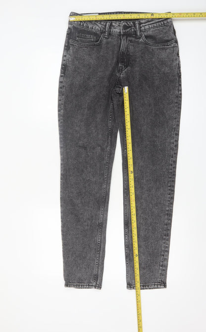 H&M Men's Grey Regular Tapered Denim Jeans 30W 32L
