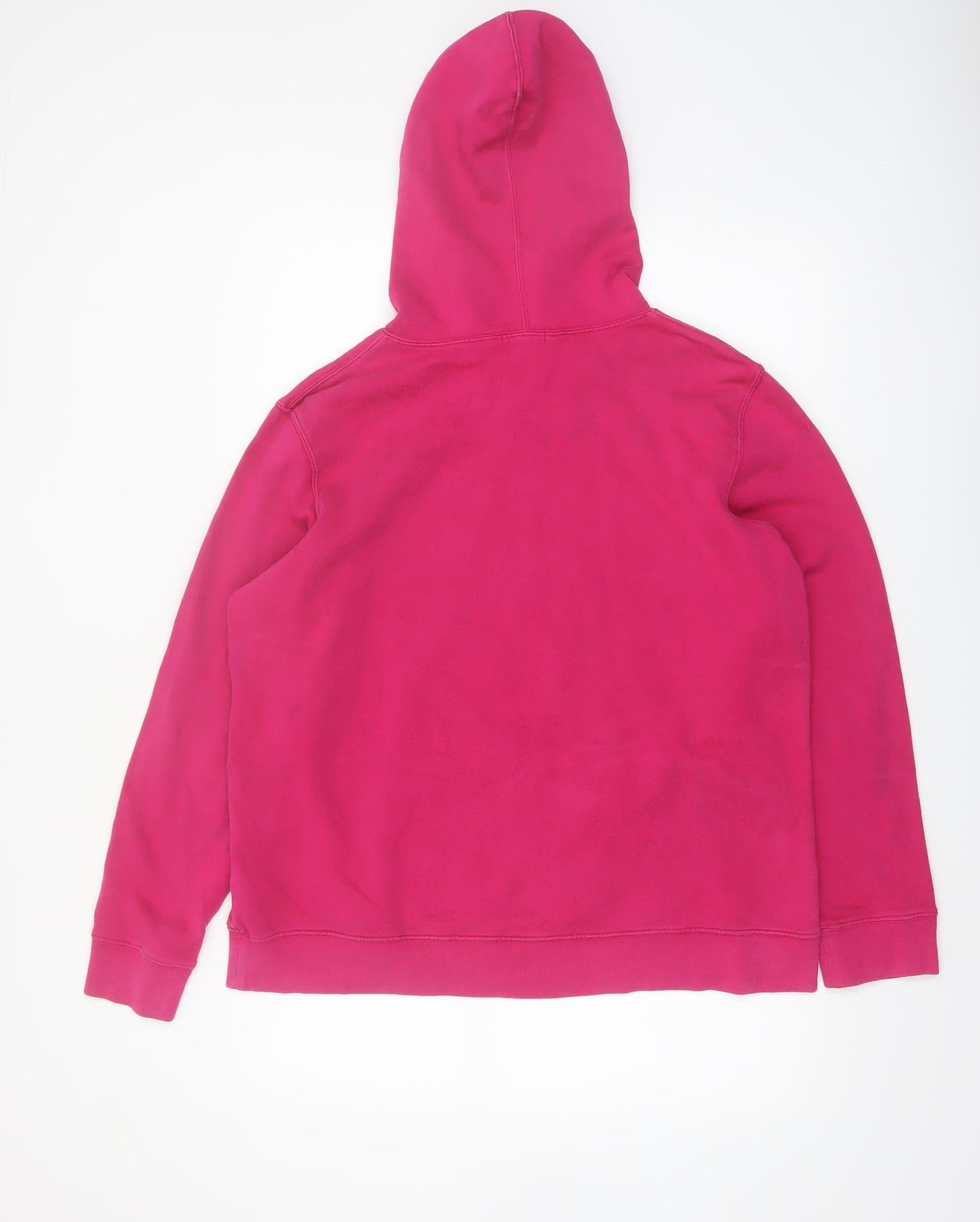 GAP Womens Pink Pullover Hoodie XL Logo Casual Sweatshirt