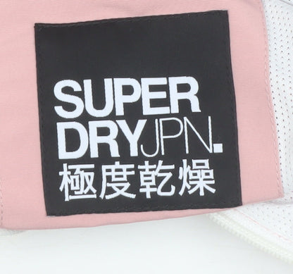 Superdry Women's Multicoloured Hooded Anorak Jacket UK 14