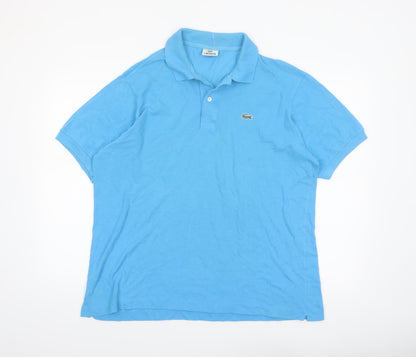Lacoste Men's Blue XL Classic Cotton Polo Shirt