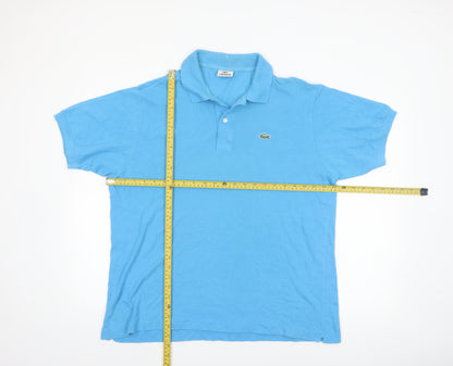 Lacoste Men's Blue XL Classic Cotton Polo Shirt