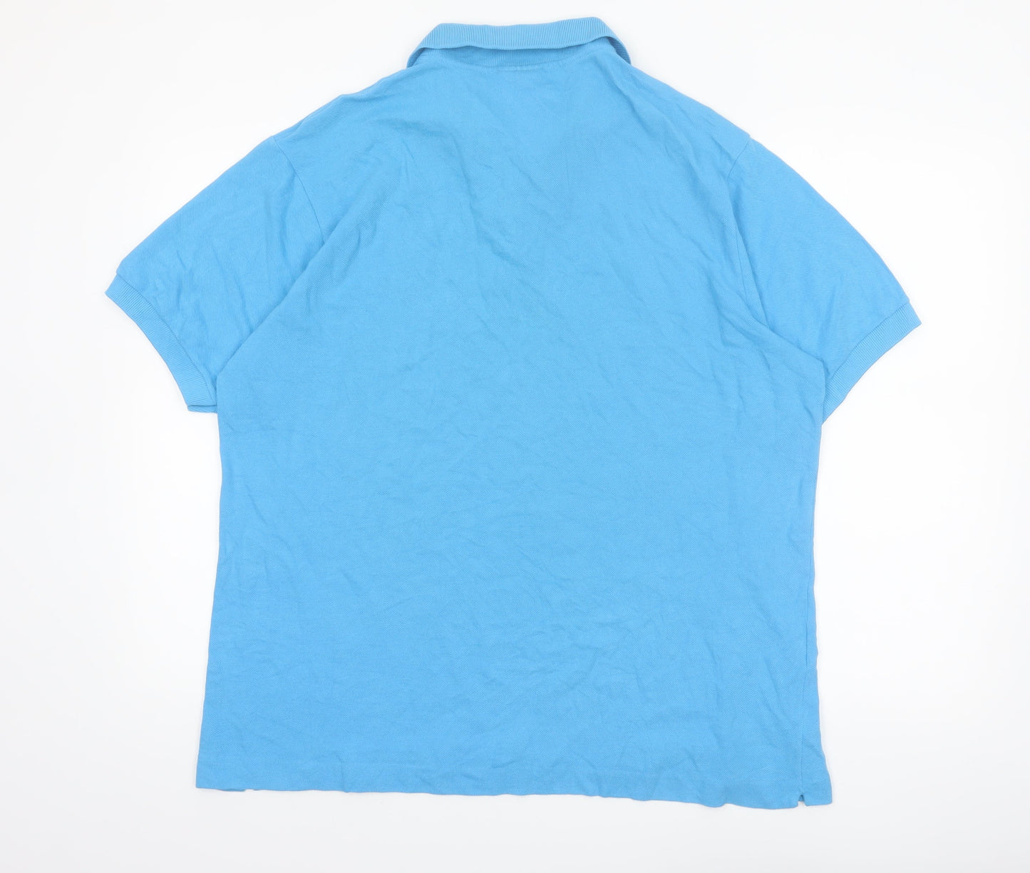 Lacoste Men's Blue XL Classic Cotton Polo Shirt