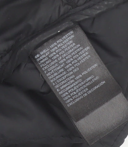 The North Face Boys Black Hooded Puffer Jacket Size 12-13 Years