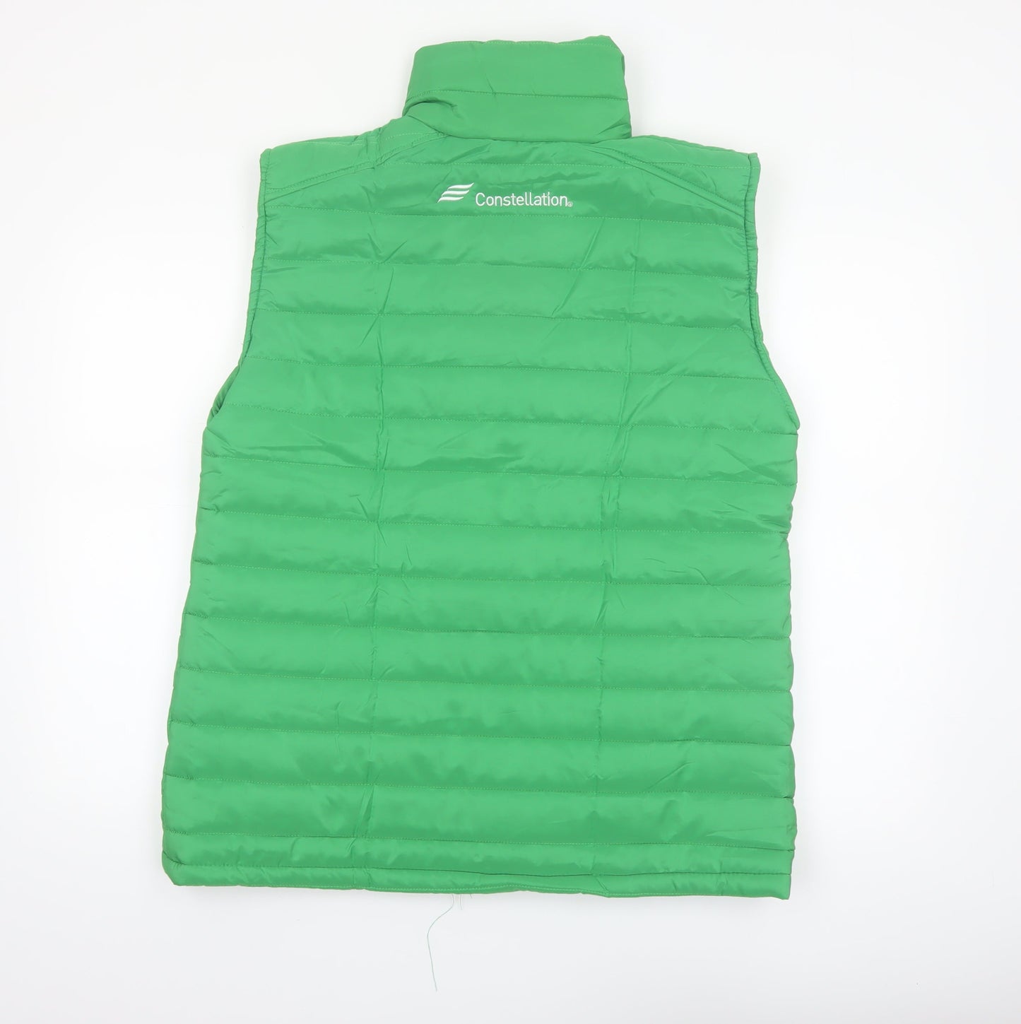 SkyHigh Marketing Men's Green Puffer Waistcoat L Sports Casual
