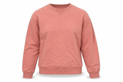 Marks and Spencer Womens Pink Cotton Pullover Sweatshirt Size S