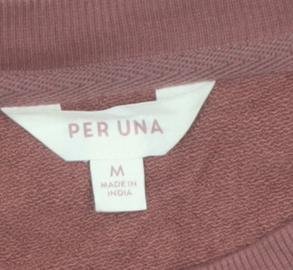 Marks and Spencer Per Una Women’s Pink Embellished Pullover Sweatshirt M