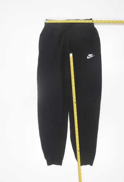 Nike Women's Black XS Fleece Cuffed Sweatpants