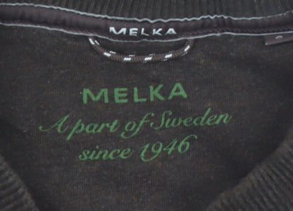 Melka Men's Brown Crew Neck Pullover Sweatshirt Size S