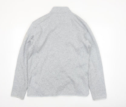 Arc'teryx Men's Grey Covert Cardigan Fleece Jacket Size L