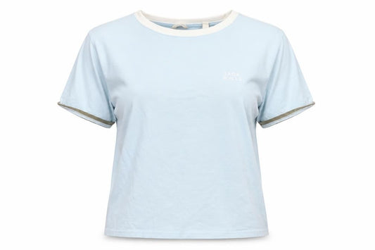 Jack Wills Women's Blue Ringer T-Shirt UK 12