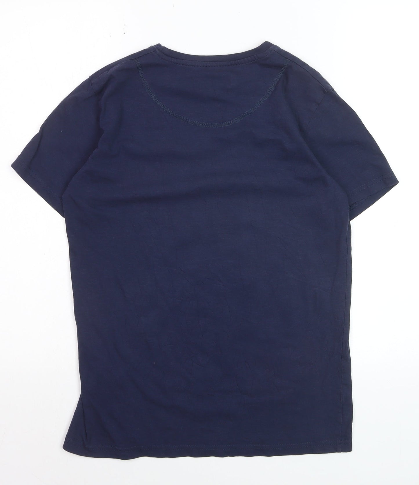 P.G. Field Boys Blue Graphic Track & Field Cotton T-Shirt Size S