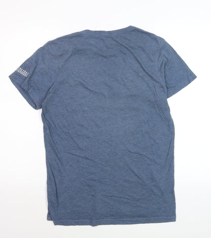 Firetrap Men's Blue Graphic Print T-Shirt Size M