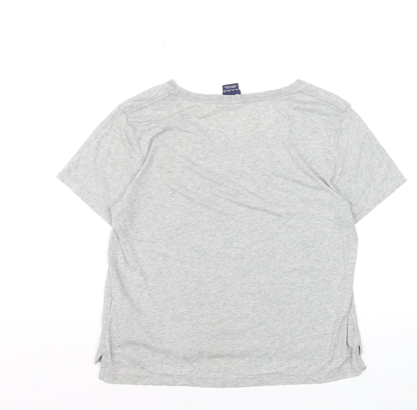 Nike Men's Grey Short Sleeve Crew Neck Graphic T-Shirt XS
