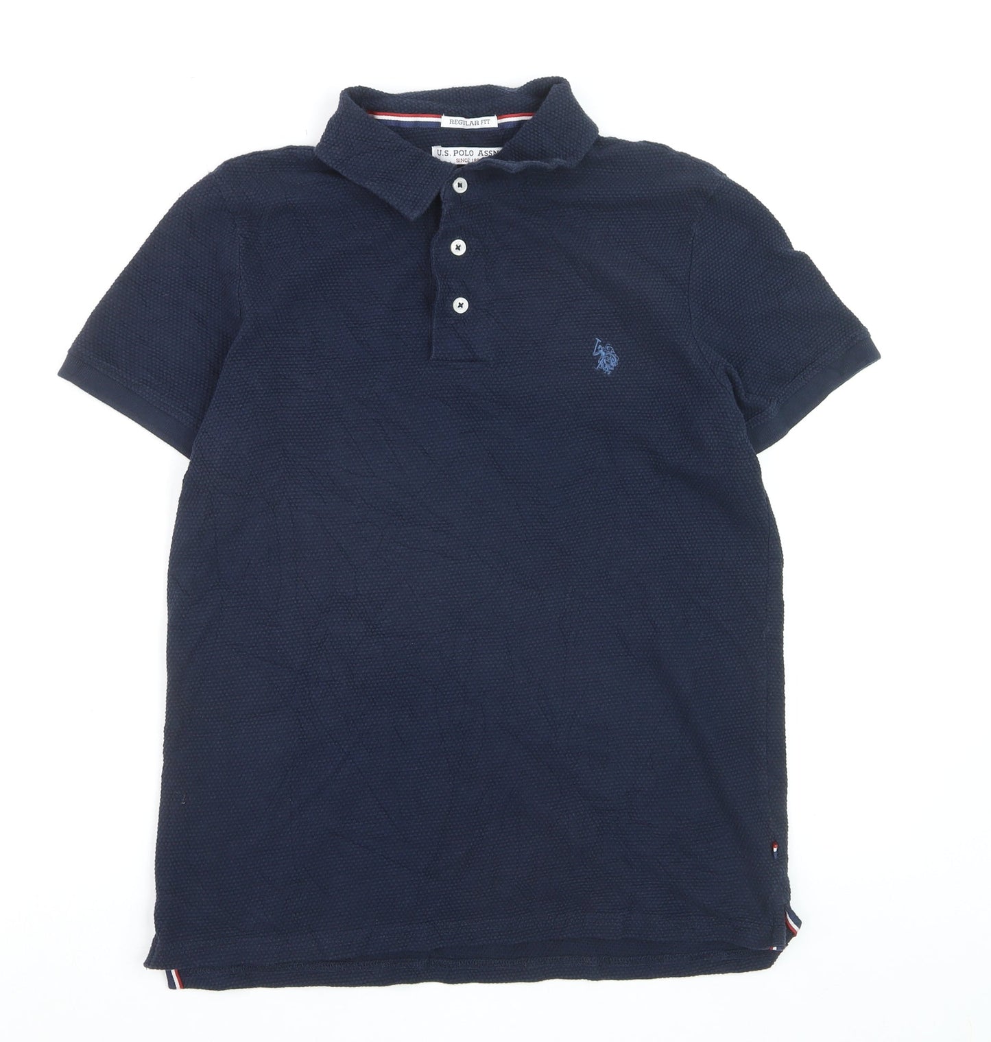 U.S. Polo Assn. Men's Blue Regular Fit Cotton Polo Shirt M