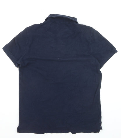 U.S. Polo Assn. Men's Blue Regular Fit Cotton Polo Shirt M