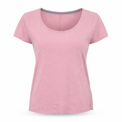Bayleaf & Scarlet Women's Pink Size 10 Basic Cotton Modal T-Shirt