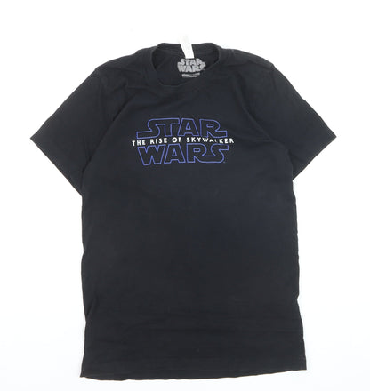 Bella + Canvas Men’s Black Star Wars Rise of Skywalker T-Shirt M