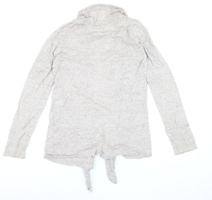 Fat Face Women’s Beige Open Knit Long Sleeve Cardigan Size 10