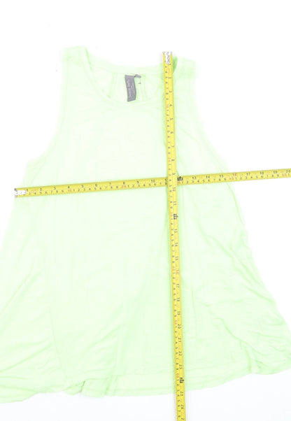 Sweaty Betty Women's Green Bamboo Tank Top Size S