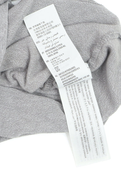 Abercrombie & Fitch Men's Grey XXL Muscle Fit Graphic T-Shirt