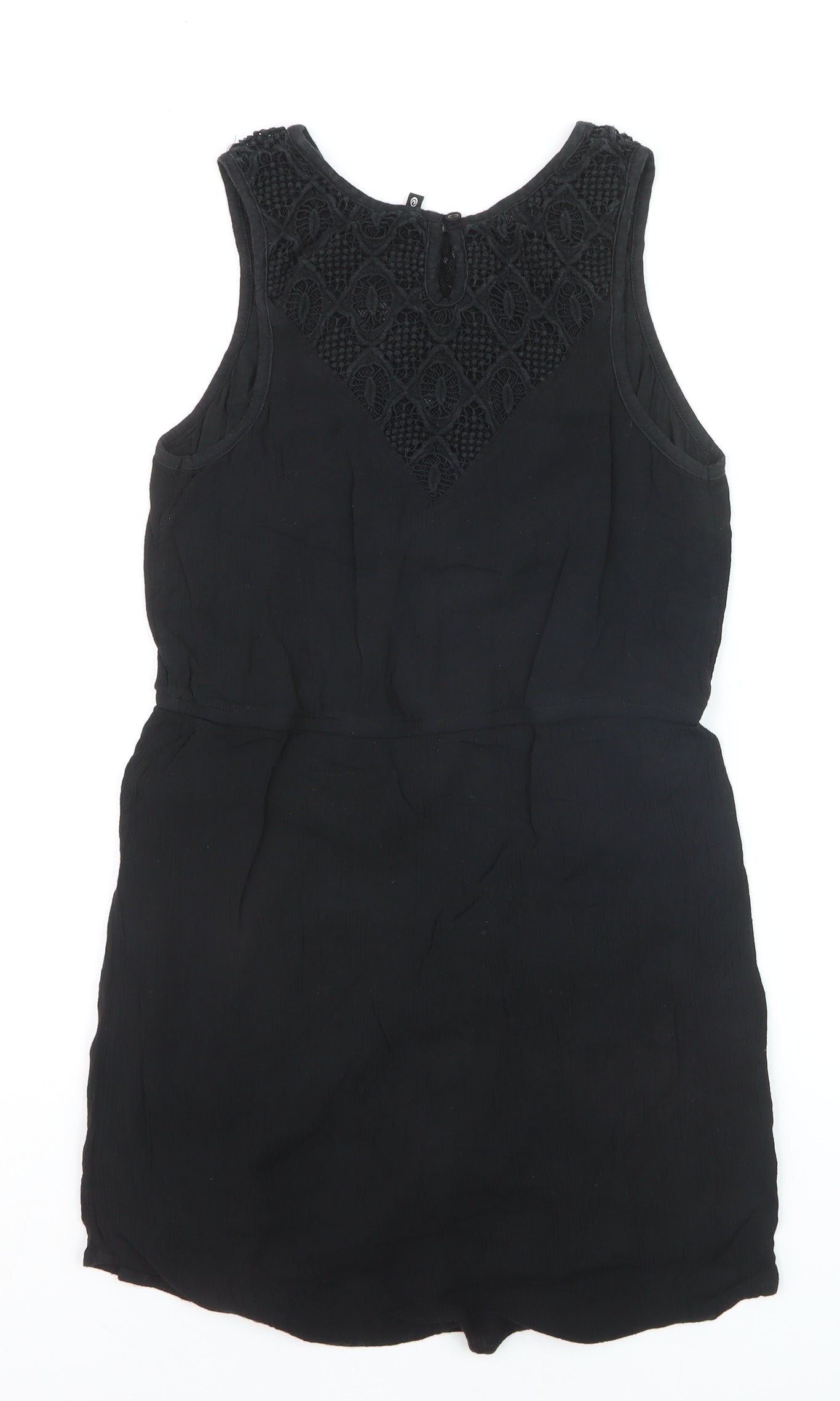 Rip Curl Women's Black Sleeveless Short Shift Dress Size S