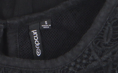 Rip Curl Women's Black Sleeveless Short Shift Dress Size S