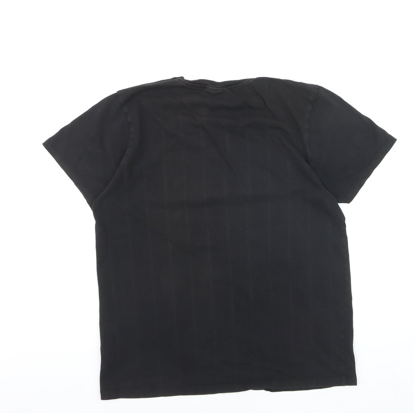 Primark Men’s Black LEGO Graphic Print Cotton T-Shirt XL
