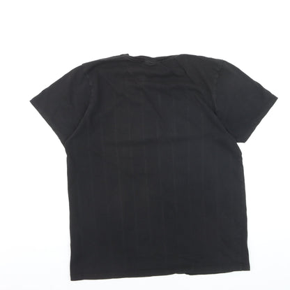 Primark Men’s Black LEGO Graphic Print Cotton T-Shirt XL