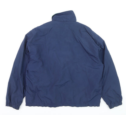 Peter Storm Mens Blue M Fleece Lined Waterproof Jacket