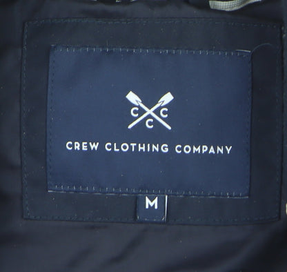 Crew Clothing Company Men's Blue Puffer Waistcoat Size M