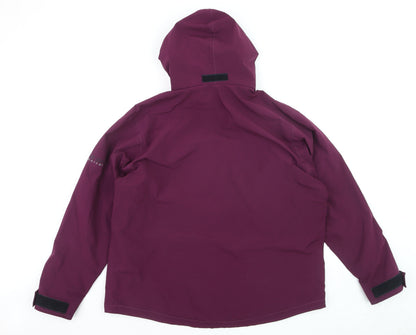 TOG24 Womens Purple Gore-Tex Waterproof Hooded Rain Jacket Size 16