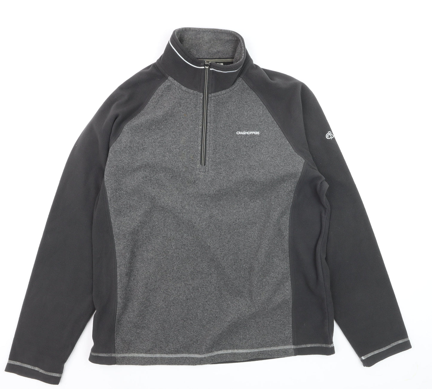 Craghoppers Men’s Grey 2XL Fleece Half Zip Sweatshirt