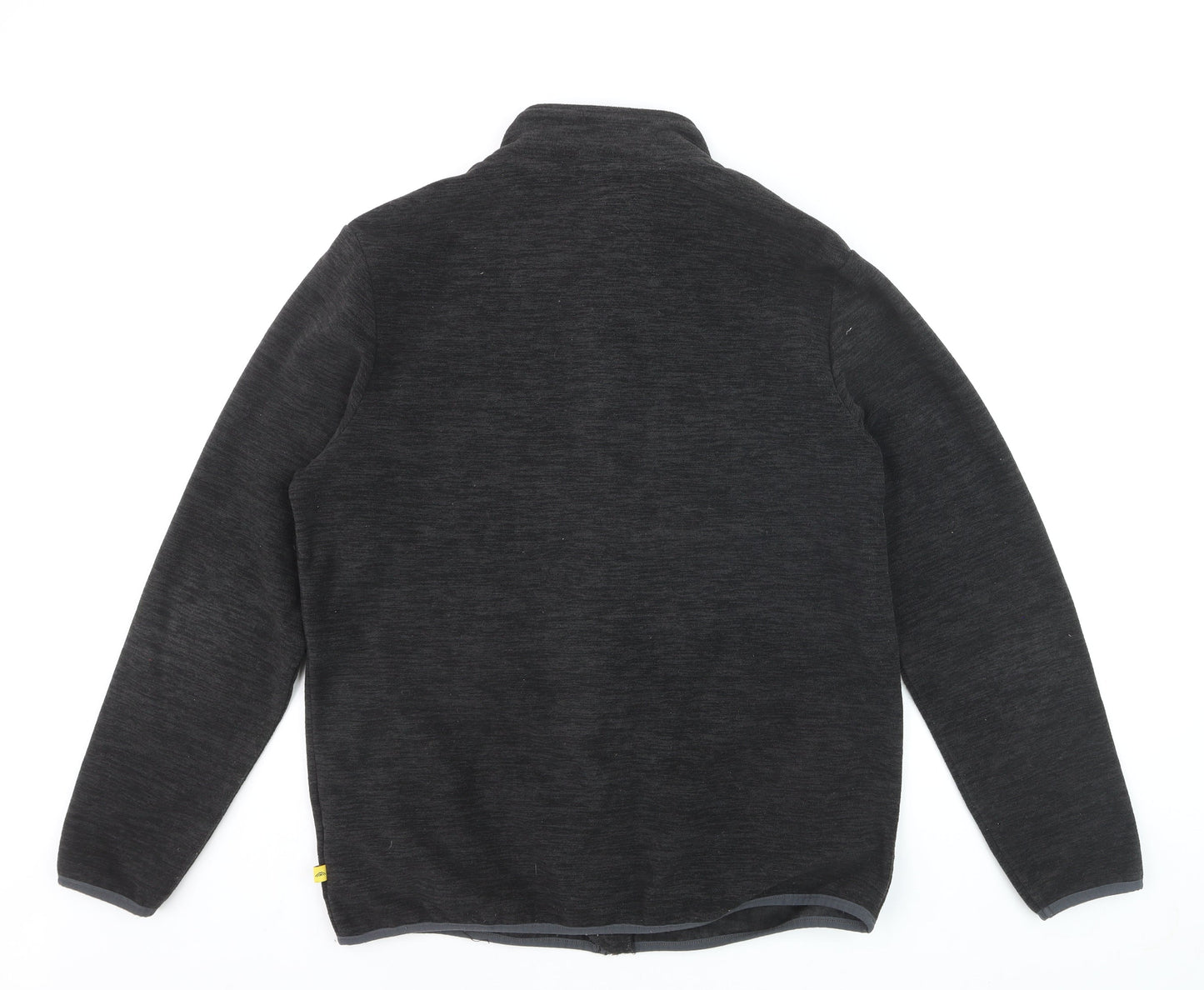 möberg Men's Black Full Zip Fleece Sweatshirt Size L Outdoor
