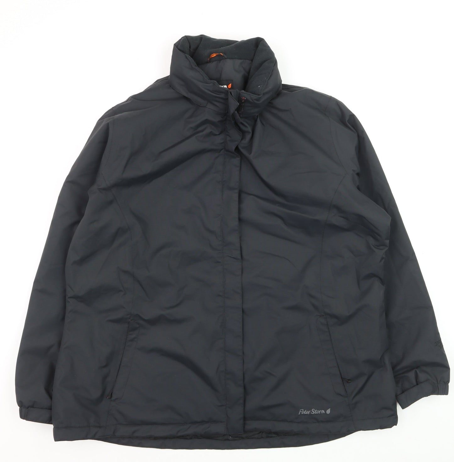 Peter Storm Women's Black Mid-Length Puffer Jacket Size 20