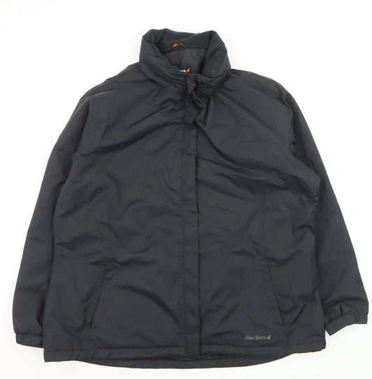 Peter Storm Women's Black Mid-Length Puffer Jacket Size 20