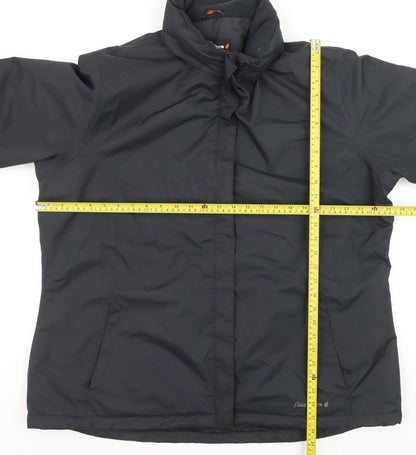 Peter Storm Women's Black Mid-Length Puffer Jacket Size 20