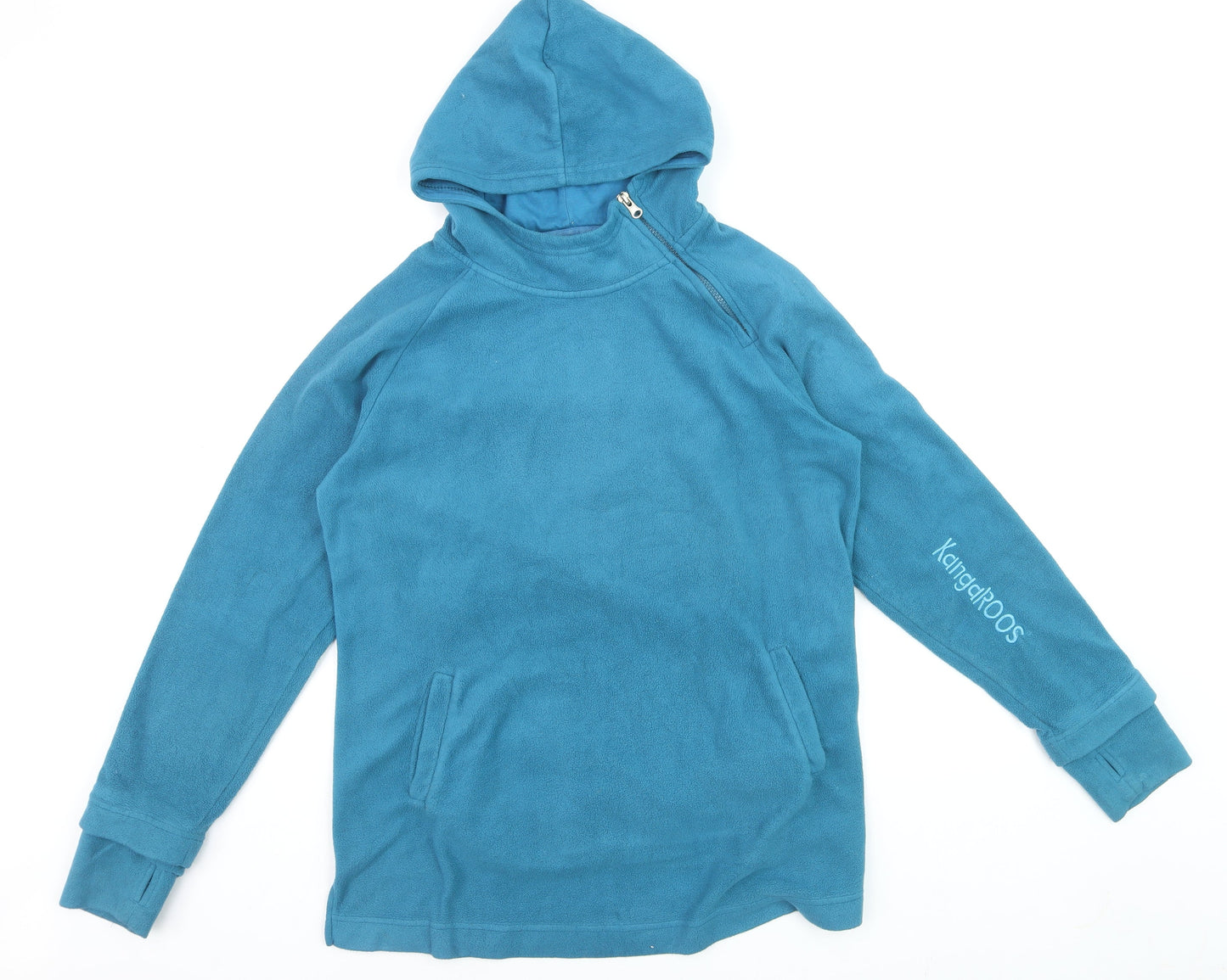 KangaROOS Men's Blue Fleece Pullover Hoodie Size M