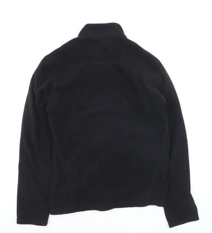 Quechua Men's Black Full Zip Fleece Sweatshirt M