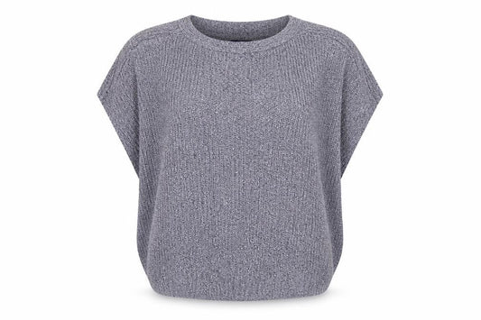 Gap Women Grey Knit Batwing Pullover Jumper Size L