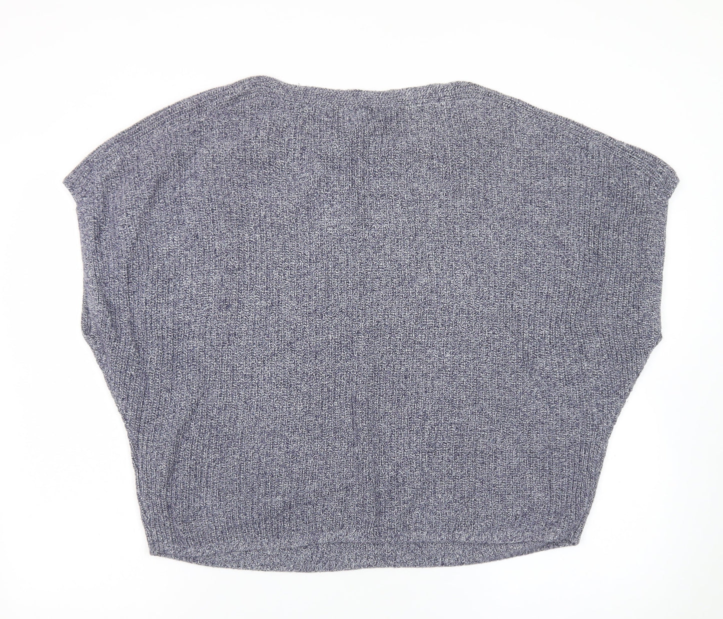 Gap Women Grey Knit Batwing Pullover Jumper Size L