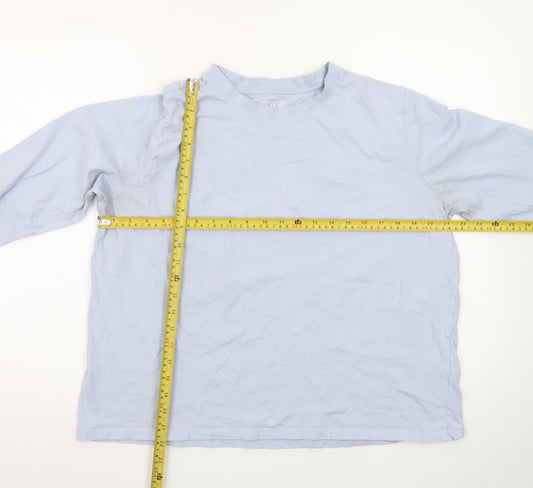 Primark Men’s Blue Long Sleeve Regular Fit T-Shirt XL