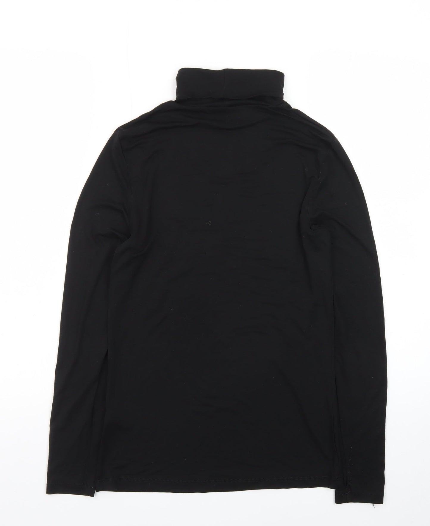 Heatgen Women's Black Roll Neck Long Sleeve Thermal Top Size 14