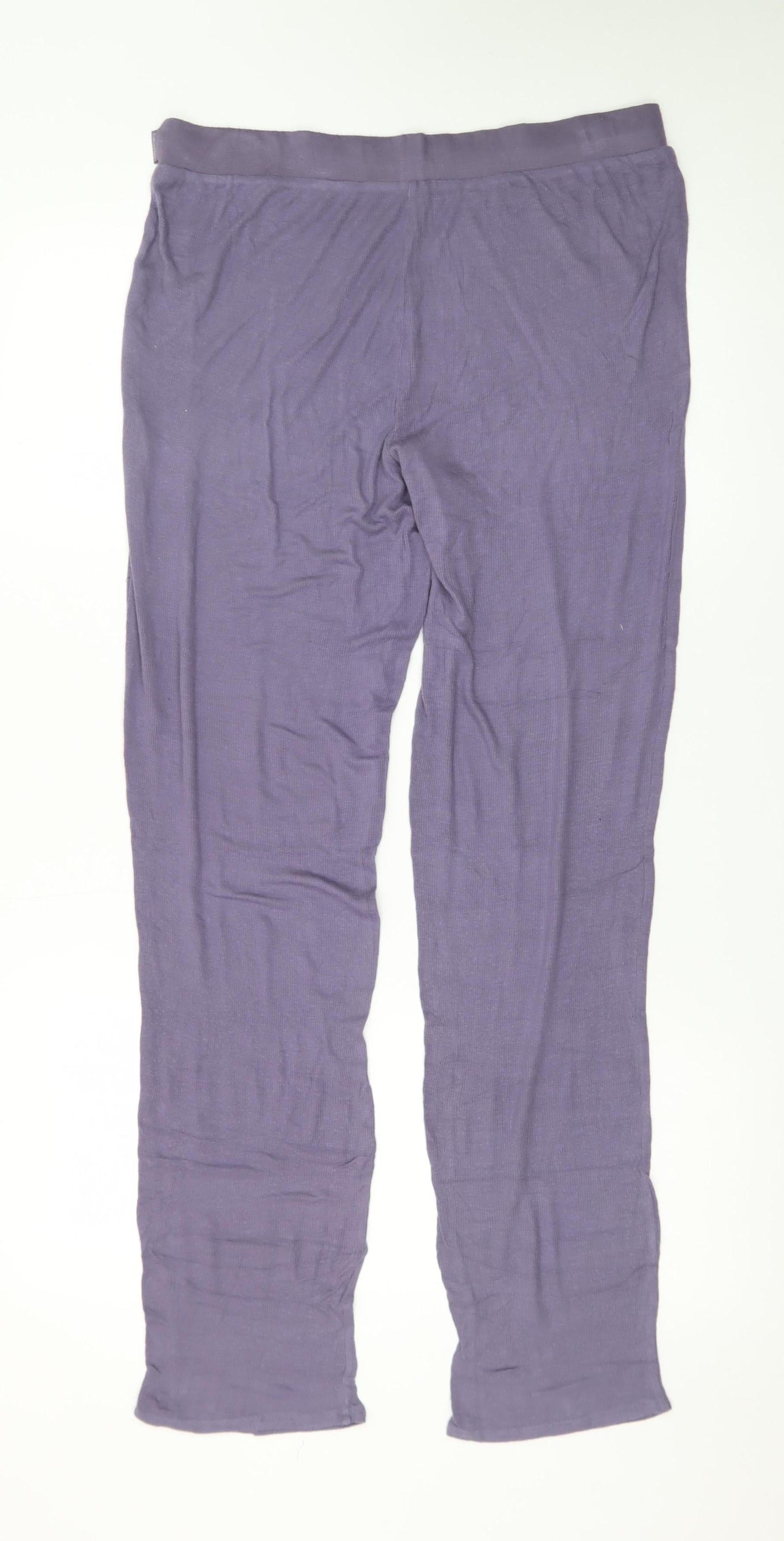 Calvin Klein Womens Purple Modal Leggings M Soft Stretch Lounge Trousers