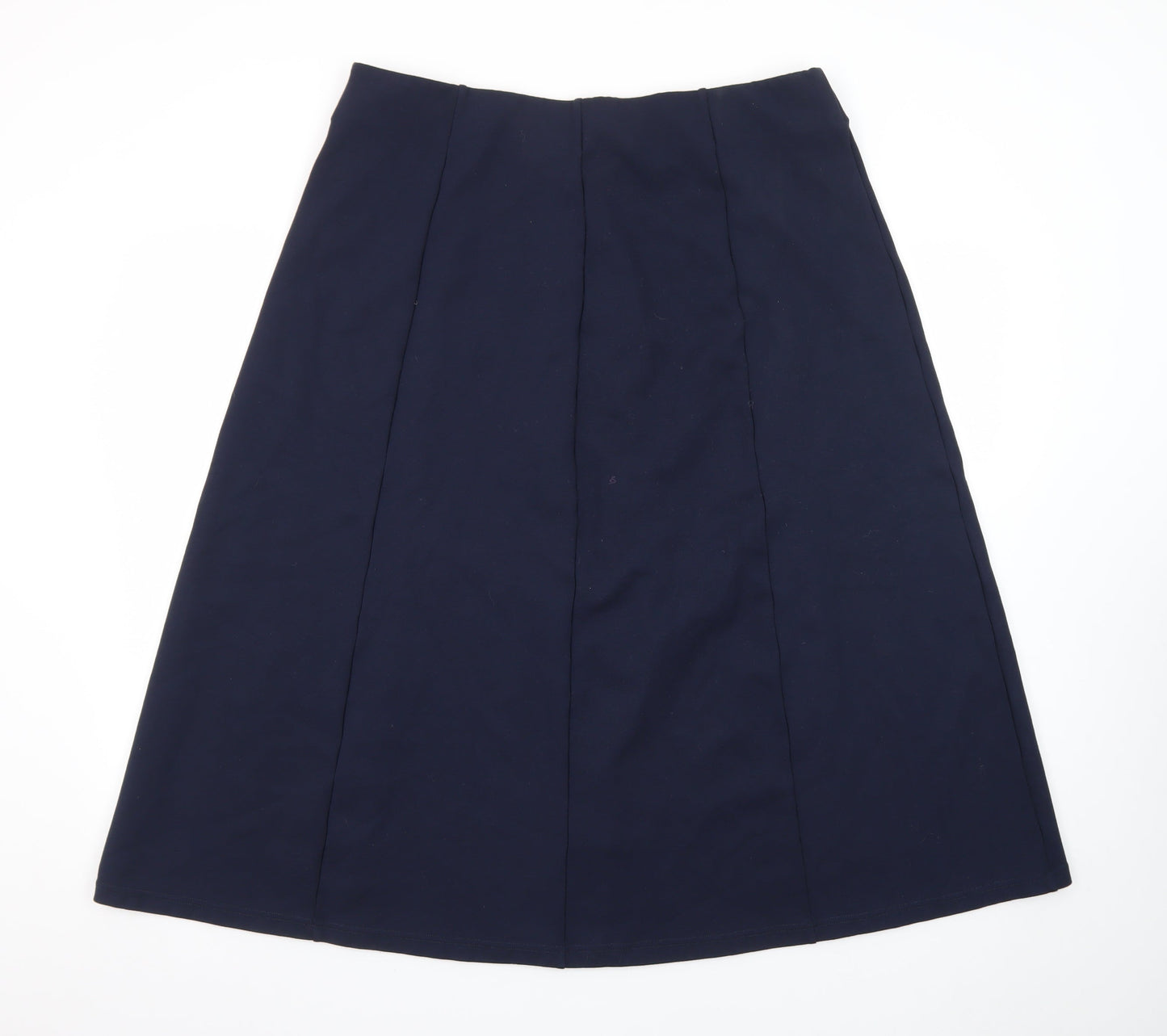 Crew Clothing Women Blue Size 18 A-Line Knee Length Skirt