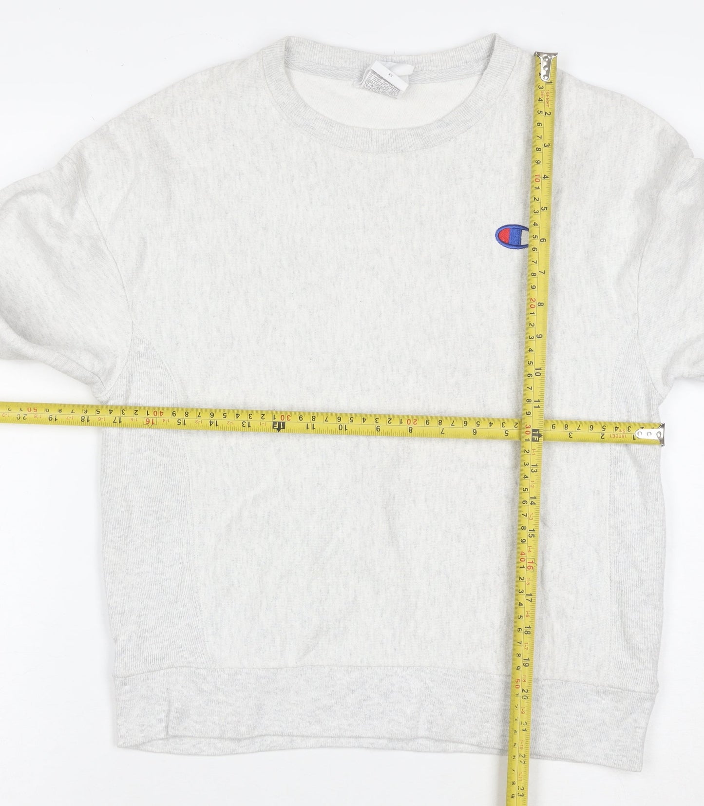 Champion Men's Grey XS Reverse Weave Crew Neck Sweatshirt